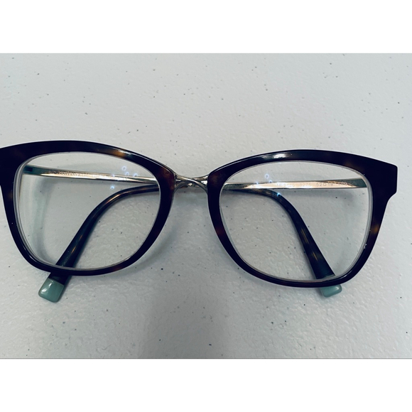 Women's Tiffany & Co. Brown and Blue Glasses One Size Case Included - Picture 11 of 11